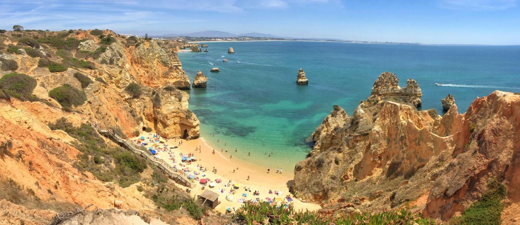 Casa Azul 2 - Senhora Da Rocha, Algarve Lägenhet Porches  Exteriör bild
